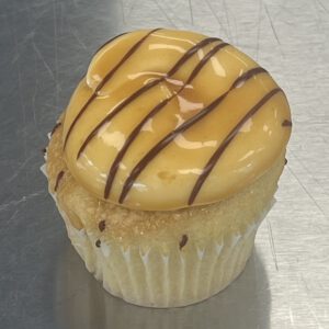 Sea Salt Caramel Cupcake GF