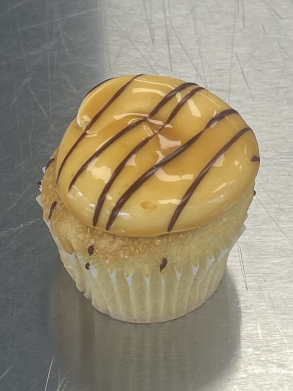 Sea Salt Caramel Cupcake GF