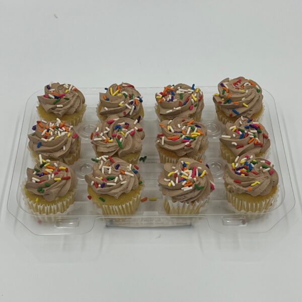 Vanilla/Chocolate Cupcakes Mini GF/DF