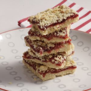 Raspberry Bars GF/DF/V
