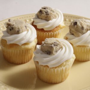 Cookie Dough Cupcakes GF/DF