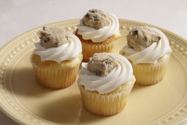 Cookie Dough Cupcakes GF/DF