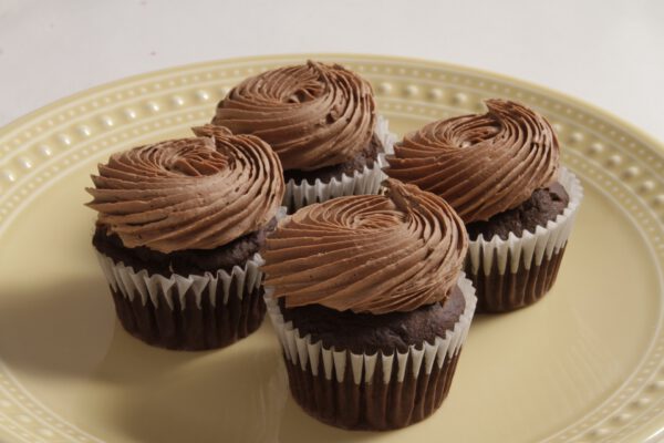 Chocolate/Chocolate Cupcakes GF/DF/V