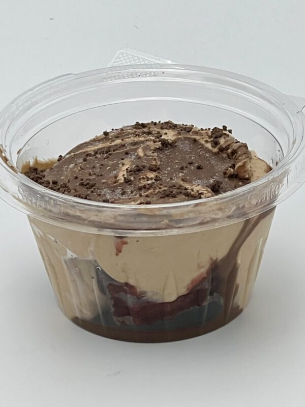 Raspberry Brownie Parfait GF