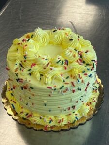 TFB Gender Reveal Cake
