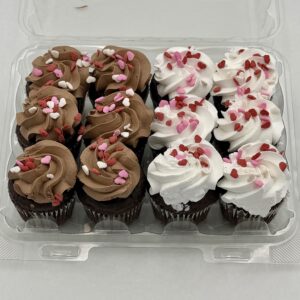 Chocolate Cupcakes Valentines Day Mini GF/DF/V